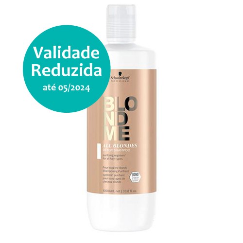 Schwarzkopf Blondme All Blondes Detox Shampoo 1000ml