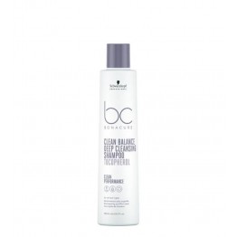 Schwarzkopf BC Clean Balance Shampoo de Limpeza Profunda 250ml