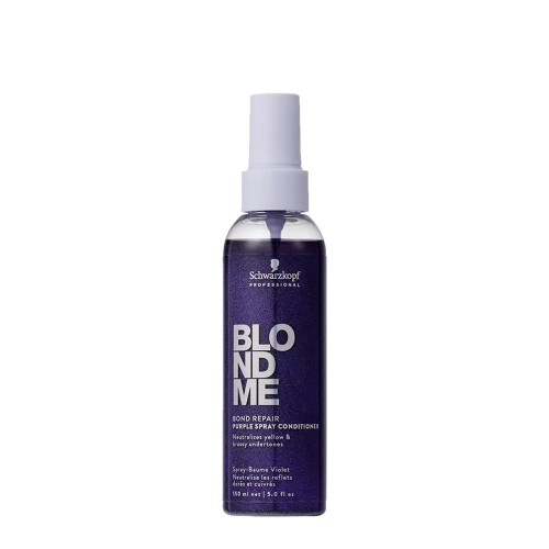 Schwarzkopf Blondme Bond Repair Condicionador em Spray Roxo 150ml