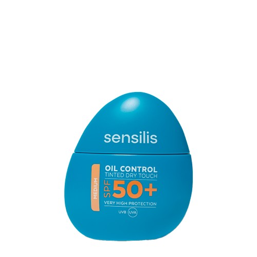 Sensilis Oil Control Tinted Dry Touch Protetor Solar Medium SPF50+ 40ml