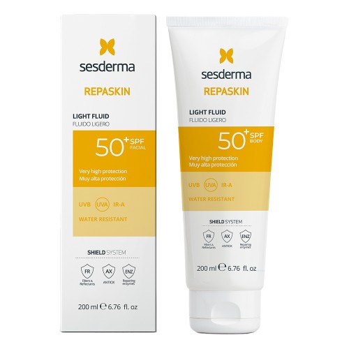 Sesderma Repaskin Fotoprotetor Fluido Ligeiro SPF50+ 200ml