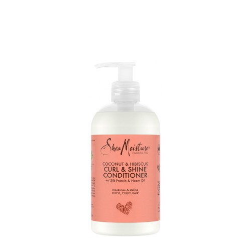 Shea Moisture Coconut & Hibiscus Condicionador de Brilho para Caracóis 384ml