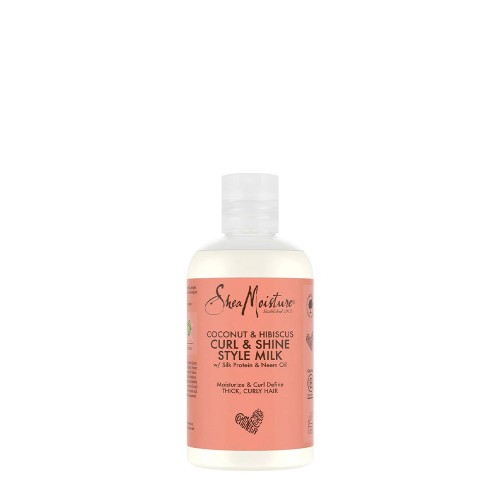 Shea Moisture Coconut & Hibiscus Leite para Definição e Brilho dos Caracóis 254ml