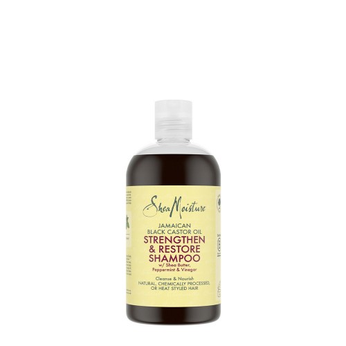 Shea Moisture Jamaican Black Castor Oil Shampoo Fortelecedor 384ml