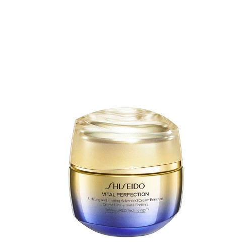 Shiseido Vital Perfection Creme Rico Avançado Lifting e Firmeza Recarregável 50ml