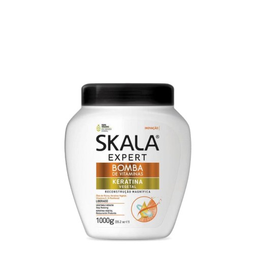 Skala Bomba de Vitaminas Keratina  Creme Condicionador 1000ml