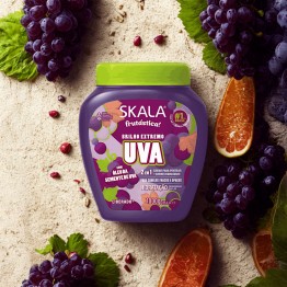 Skala Uva Creme de Tratamento Capilar 2 em 1 Brilho Extremo 1000g