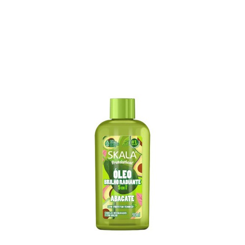 Skala Abacate Óleo Brilho Radiante 5 em 1 90ml