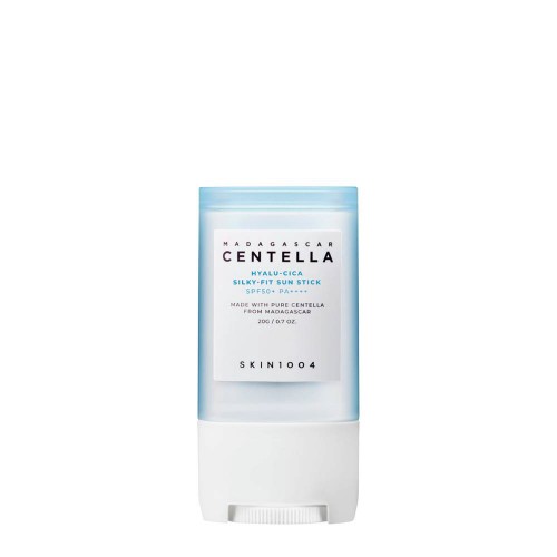 SKIN1004 Madagascar Centella Hyalu-Cica Silky-Fit Stick Protetor Solar SPF50+ 20g