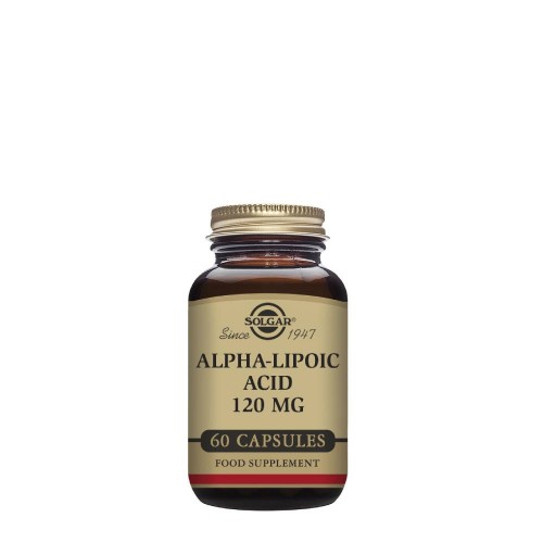 Solgar Ácido Alfa-Lipóico 120mg 60 cápsulas