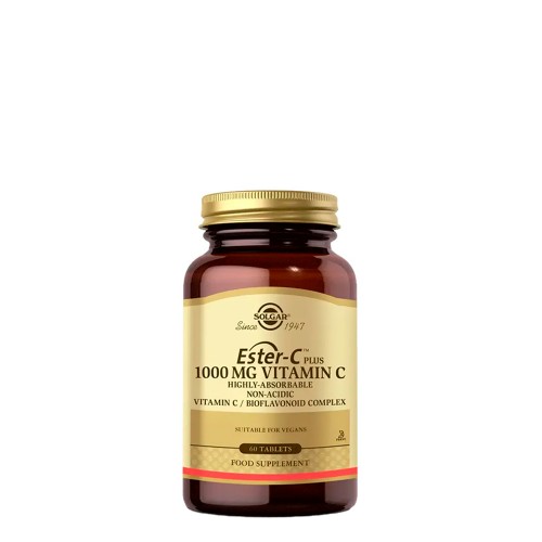 Solgar Ester-C Plus 1000mg Vitamina C 60 comprimidos