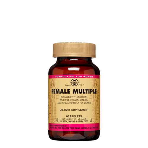 Solgar Female Multiple Complexo Multivitamínico e Multimineral 60 comprimidos