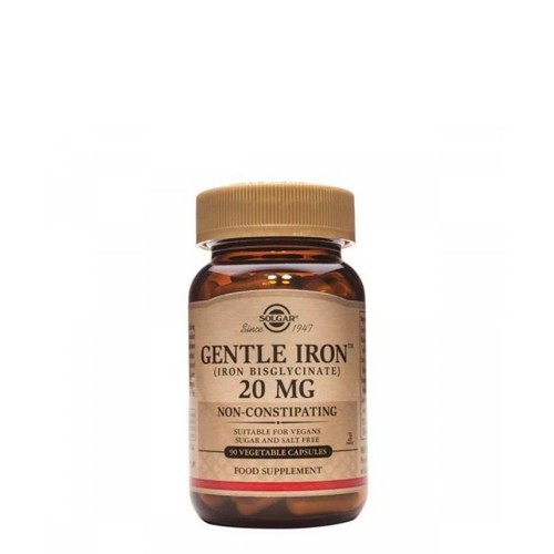 Solgar Gentle Iron 20mg 90 cápsulas