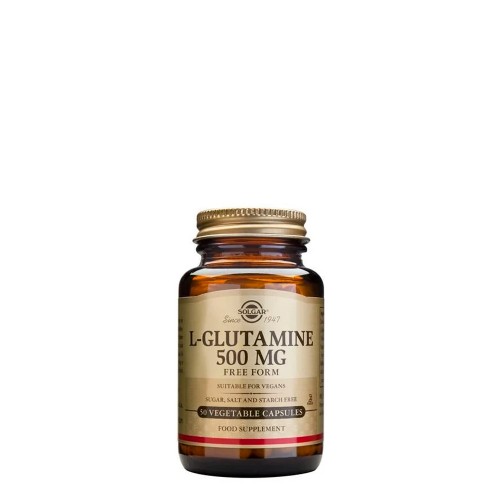 Solgar L-Glutamina 500mg 50 cápsulas