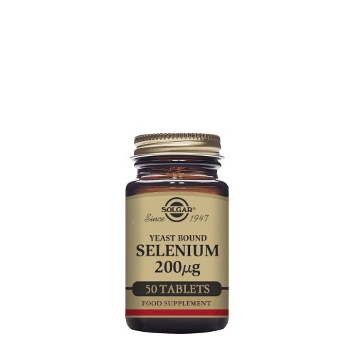 Solgar Selénio 200mcg 50 comprimidos