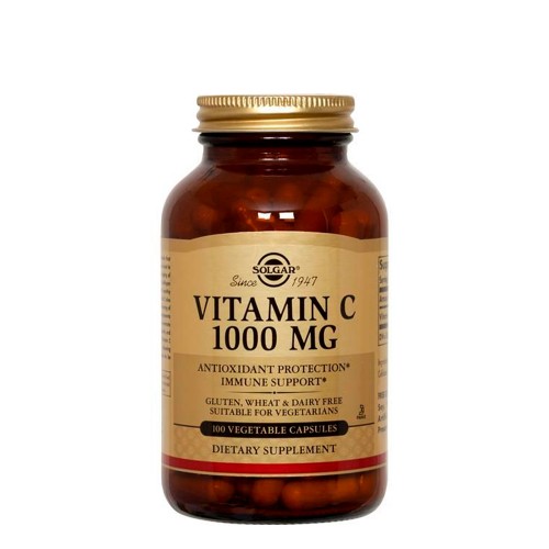 Solgar Vitamina C 1000mg 100 cápsulas