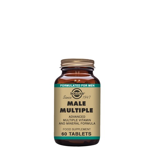 Solgar Male Multiple Multivitamínico 60 comprimidos