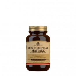 Solgar Reishi Shiitake Maitake 50 cápsulas