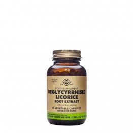 Solgar Extrato da Raiz de Alcaçuz Desglicirrizado 60 cápsulas