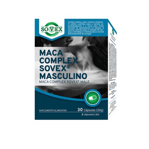 Sovex Maca Complex Masculino 30 cápsulas