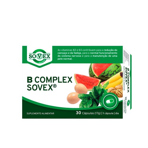 Sovex B Complex 30 cápsulas