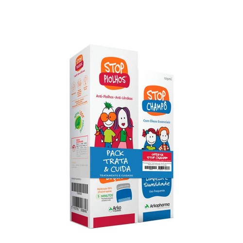Stop Piolhos Trata & Cuida Pack