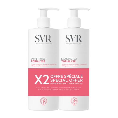 SVR Topialyse Baume Protect+ 2x400ml Preço Especial