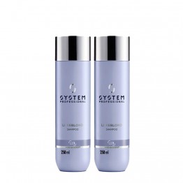 System Professional LuxeBlond Shampoo 2x250ml