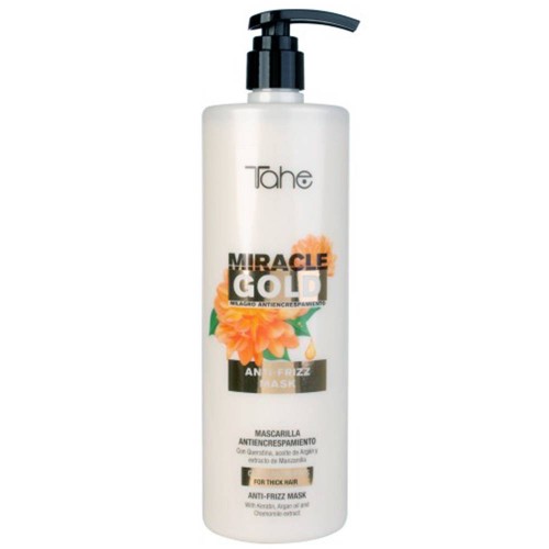 Tahe Miracle Gold Máscara Antifrizz para Cabelo Grosso 1000ml