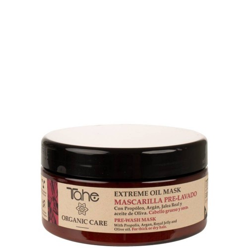 Tahe Organic Care Extreme Oil Máscara Pré-Lavagem para Cabelo Grosso 300ml