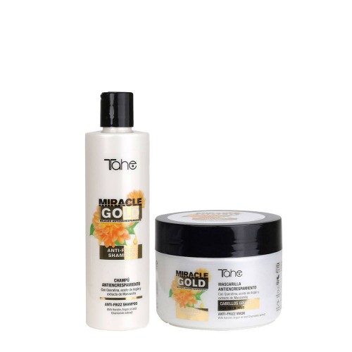 Tahe Miracle Gold Duo Antifrizz Cabelo Grosso