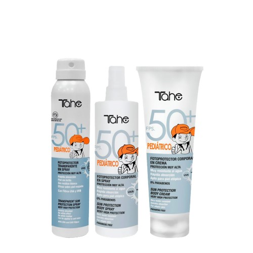 Tahe Pediátrico Pack Família Proteção Solar SPF50+