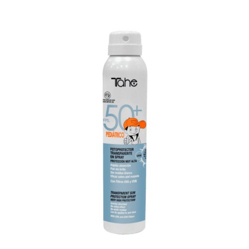 Tahe Pediátrico Protetor Solar Transparente em Spray SPF50+ 250ml