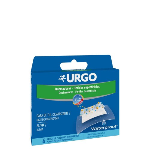 URGO Queimaduras Waterproof Pensos 6 unidades