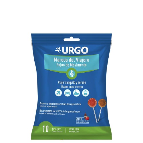 URGO Enjoo do Movimento Chupa-Chupas 10 unidades