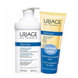 Uriage Xémose Creme Emoliente 400ml + OFERTA Óleo Lavante 200ml