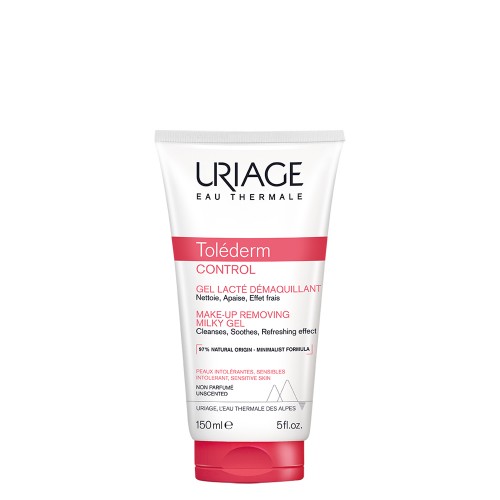 Uriage Toléderm Control Gel Leite Desmaquilhante 150ml