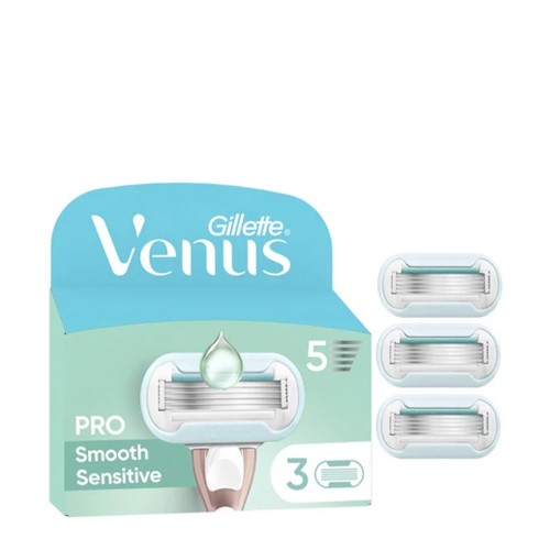 Venus Pro Smooth Sensitive Recarga 3 unidades
