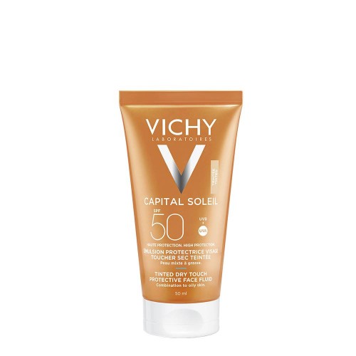 Vichy Ideal Soleil BB Cream Rosto Dry Touch FPS50 50ml
