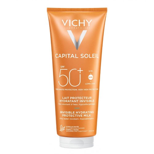 Vichy Capital Soleil Leite Hidratante Rosto e Corpo FPS50+ 300ml