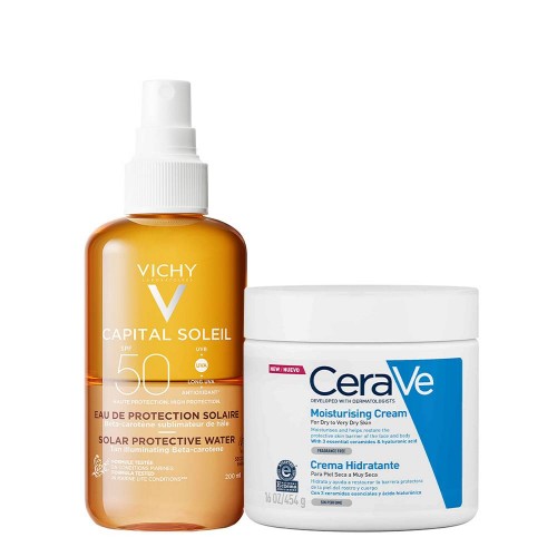 Vichy + CeraVe Kit Corpo Hidrata & Bronzeia