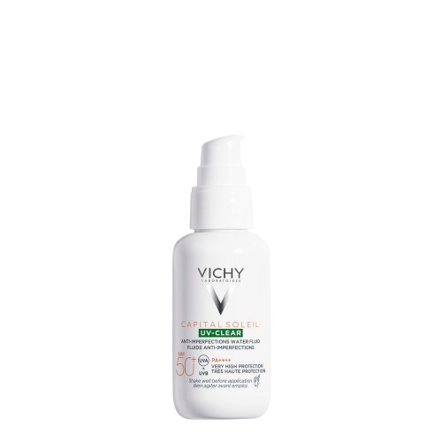 Vichy Capital Soleil UV-Clear Fluido Anti-Imperfeições SPF50+ 40ml