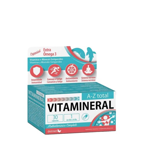 Vitamineral A-Z Total 30 cápsulas