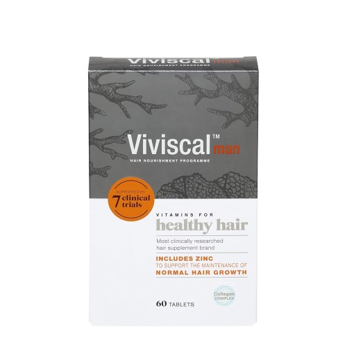 Viviscal Fortalecedor de Cabelo Homem 60 comprimidos