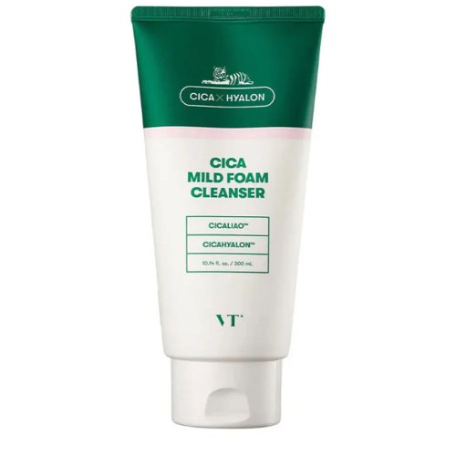 VT Cosmetics Cica Mild Espuma de Limpeza 300ml