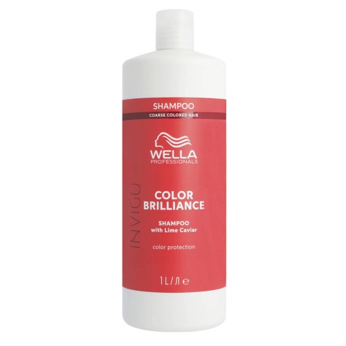 Wella Invigo Color Brilliance Shampoo para Cabelo Grosso 1000ml