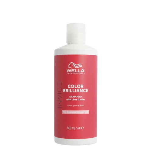 Wella Invigo Color Brilliance Shampoo para Cabelo Fino 500ml 