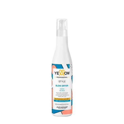 Yellow Professional Style Blow Dryer Creme Pré-Escova 250ml